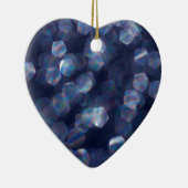 Blauwkeh-lampjes Keramisch Ornament (Rechts)