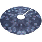 Blauwkeh-lampjes Kerstboom Rok (Gekanteld)