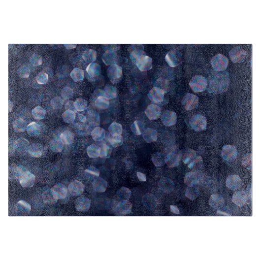 Blauwkeh-lampjes Snijplank (Voorkant)