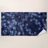 Blauwkeh-lampjes Strandlaken (Voorkant)