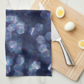Blauwkeh-lampjes Theedoek (Quarter Fold)