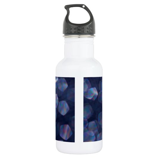 Blauwkeh-lampjes Waterfles (Achterkant)