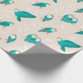 Blauwkever Cadeaupapier (Hoek)