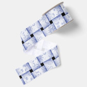 Blauwkever Grosgrain Lint (Achterkant)