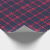 Blauwkever van de rode marinehaven cadeaupapier (Hoek)