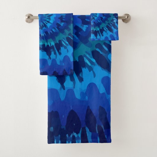 blauwkleurige handdoek (Insitu)