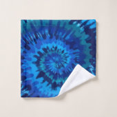 blauwkleurige handdoek (Wasdoekje)