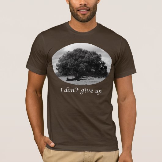Blauwkleurige T-shirt voor het leven (Voorkant)