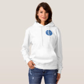 Blauwklokje hoodie (Voorkant volledig)