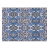 Blauwkonijn Floral Art Nouveau Tablecloth Tafelkleed (Voorkant (Horizontaal))