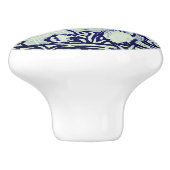 Blauwkonijnenfamilie Drager Pull Knob Dedham Keramische Knop (Zijkant)