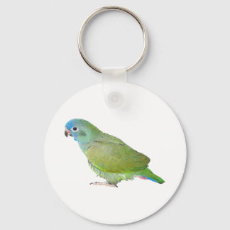 Blauwkop Pionus Parrot Sleutelhanger