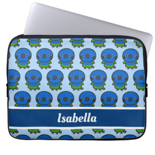 blauwkoppapegaai laptop sleeve