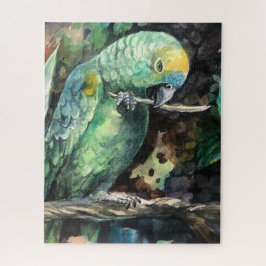 Blauwkoppapegaai Legpuzzel