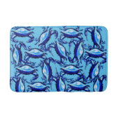 Blauwkrabben Bathroom Bath Mat (Voorkant)