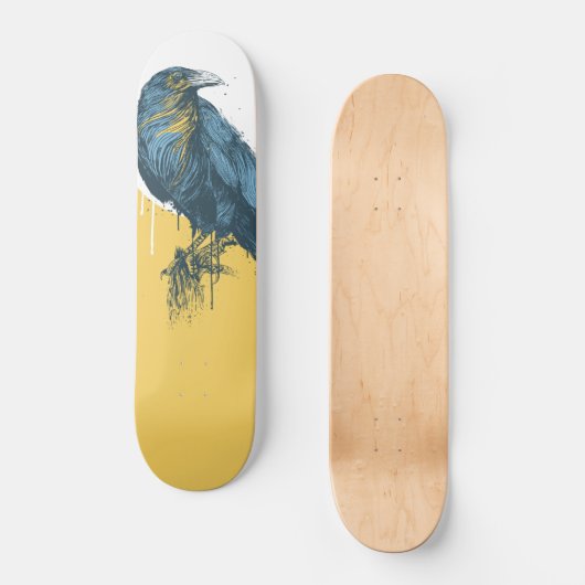 Blauwkrabskateboard Persoonlijk Skateboard (Voorkant)