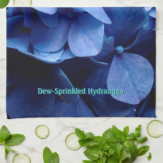 Blauwkranen Theedoek (Gevouwen)