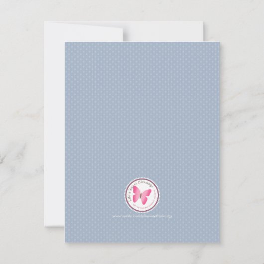 Blauwkruis van de gemeente kaart (Achterkant)