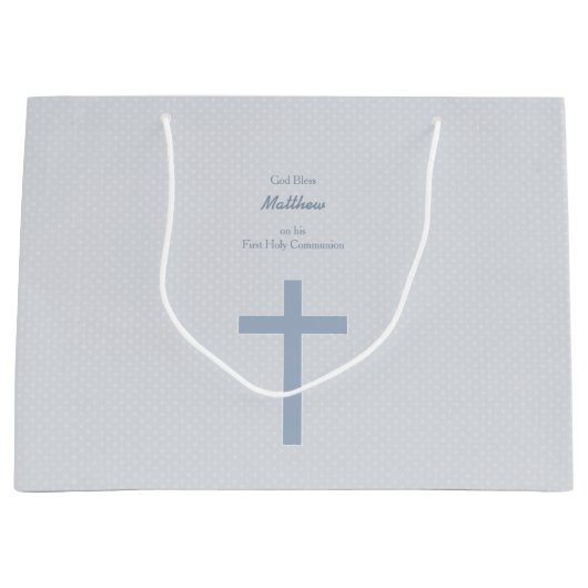 Blauwkruis van de gemeente large cadeautasje (Voorkant)