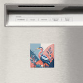 blauwkuifreiger magneet (Insitu (Vaatwasser))