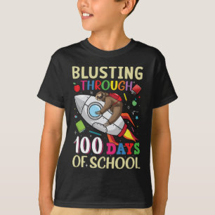 Blauwmaken tot 100 dagen op school 2023 t-shirt