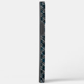 Blauwmakende strepen, gevlekt of gekleurd, met dop Case-Mate iPhone case (Achterkant / Rechts)