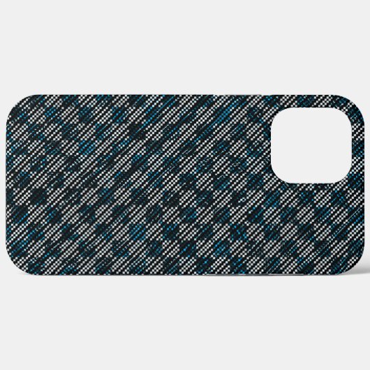 Blauwmakende strepen, gevlekt of gekleurd, met dop Case-Mate iPhone case (Achterkant (horizontaal))