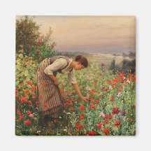 Blauwmakersblaasjes (Floral Scene) (bloemveld)