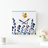 Blauwmakersvlinderkunst Vierkante Klok (Huis)
