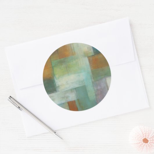 Blauwmeer Essence II Ronde Sticker (Envelop)