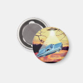 blauwmeer magneet (Voorkant / Achterkant)