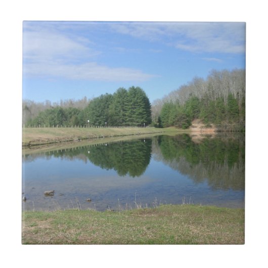 Blauwmeer Tegeltje (Voorkant)