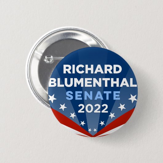 Blauwmenthal voor senaat 2022 ronde button 5,7 cm (Voorkant /achterkant)