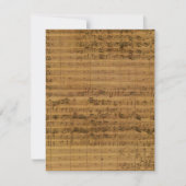 Blauwmuziek door de uitnodiging van Johann Sebasti (Voorkant)