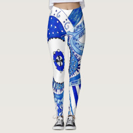 Blauwmuziek. Leggings