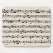 Blauwmuziek op overlapping muismat (Voorkant)