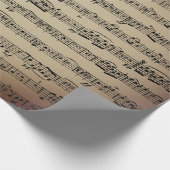 Blauwmuziek op  papier (Hoek)