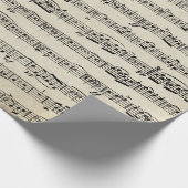 Blauwmuziek op  papier (Hoek)