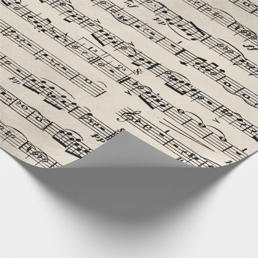 Blauwmuziek op papier (Hoek)