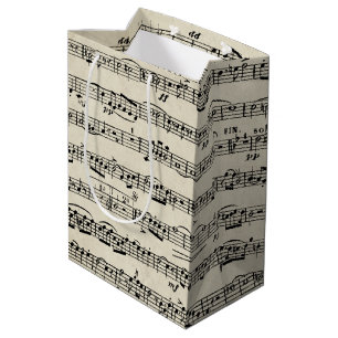 Blauwmuziek op Vintage Medium Cadeauzakje