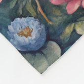 Blauwogige kitten fleece deken (Hoek)