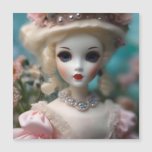 Blauwogige  pop, (Voorkant)