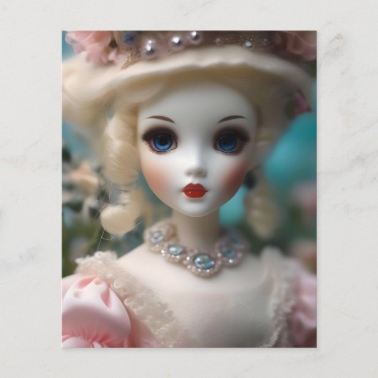 Blauwogige  pop, (Voorkant)