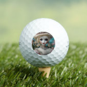 Blauwogige pop, golfballen (Insitu Shirt)