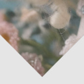 Blauwogige pop, tissuepapier (Detail)