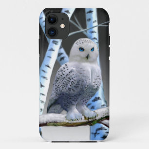BLAUWOGIGE SNEEUWUIL iPhone 11 HOESJE