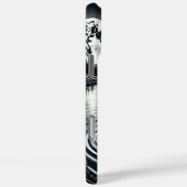 Blauwogige Wolf Night Art Case-Mate iPhone Case (Achterkant / Rechts)