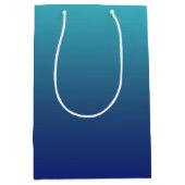 Blauwombaargradiënt Medium Cadeauzakje (Voorkant)