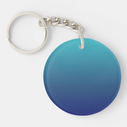 Blauwombaargradiënt Sleutelhanger (Voorkant)