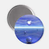 blauwontsnappen magneet (Voorkant / Achterkant)